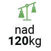 Nosnost matrace nad 120 kg